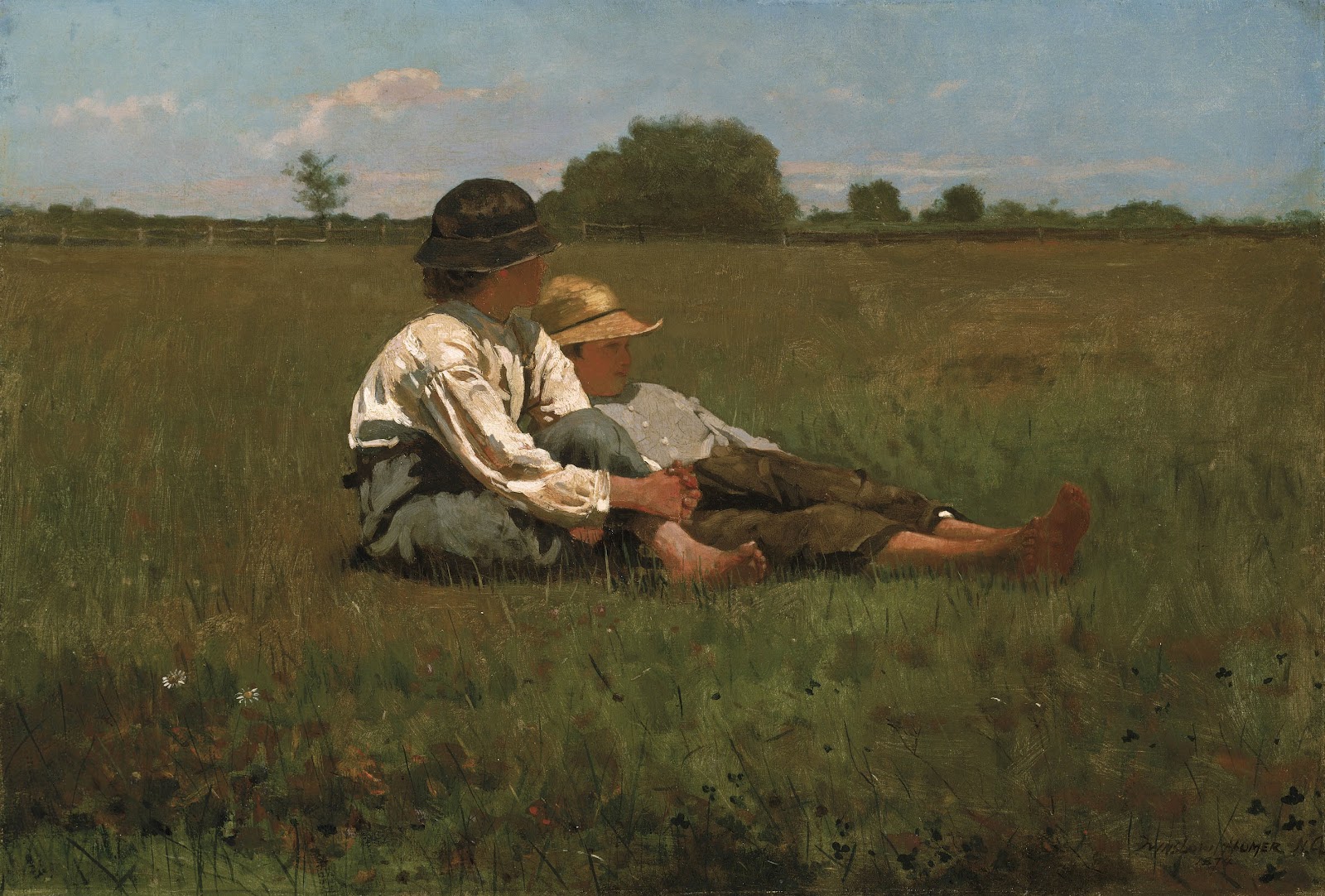 19th century American Paintings Winslow Homer, ctd.