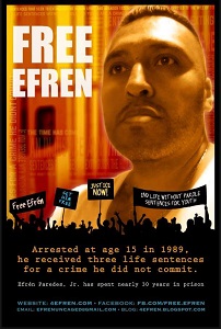 Free Efren Poster 5.5.2016