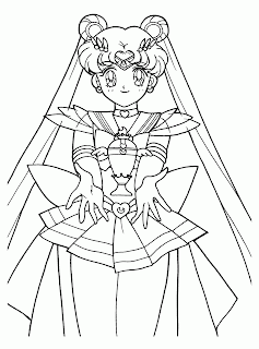 sailor mini moon coloring pages