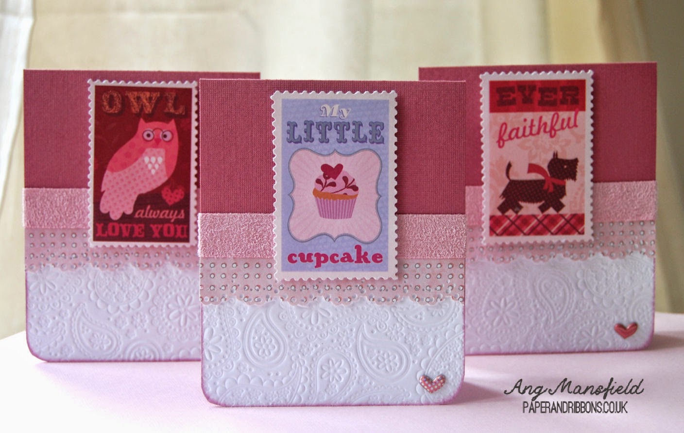 24 Valentine's Day Cards Round Up by Ang Mansfield of Paper and Ribbons