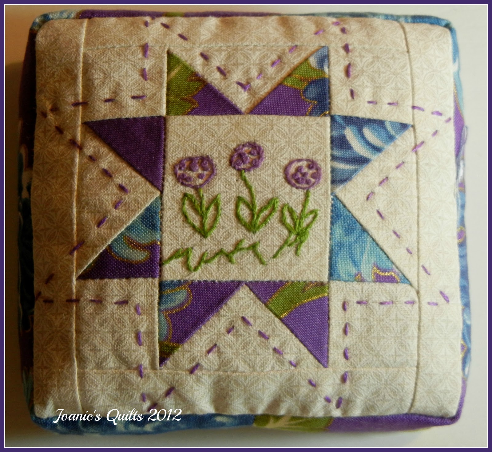 Joanie's Trendy Quilts Pin Cushions Revisited