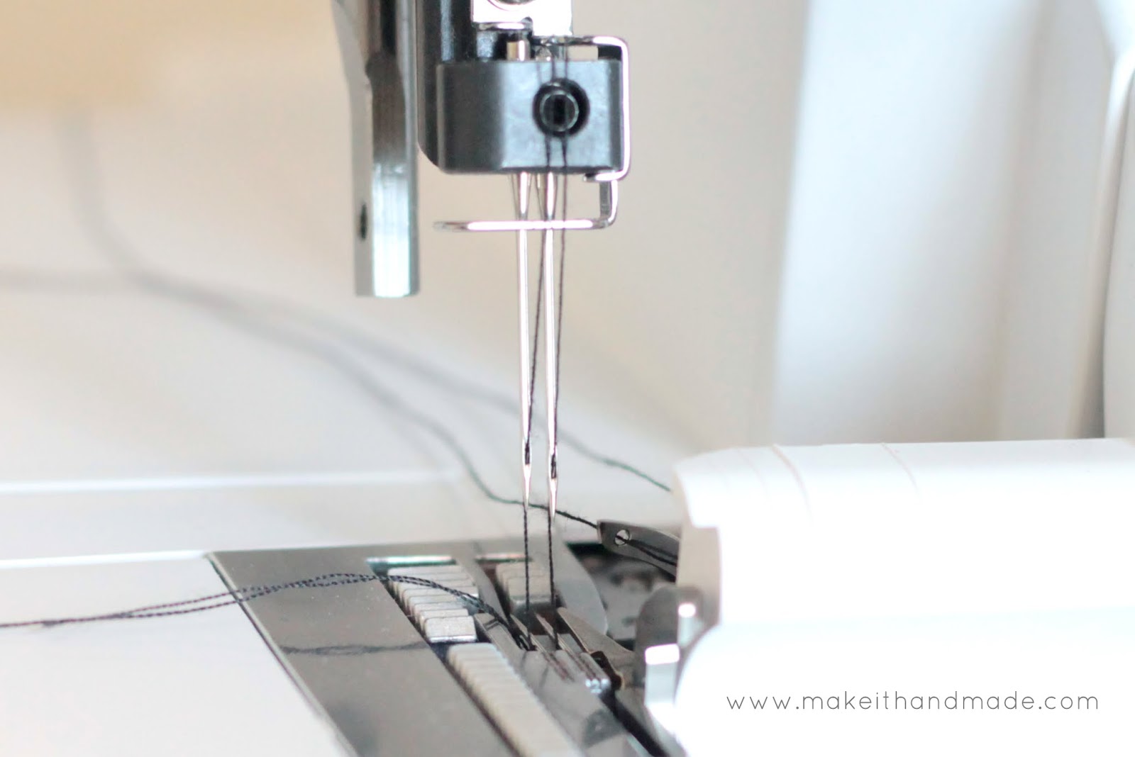 Make It Handmade How to Thread Your Serger Out of Order!