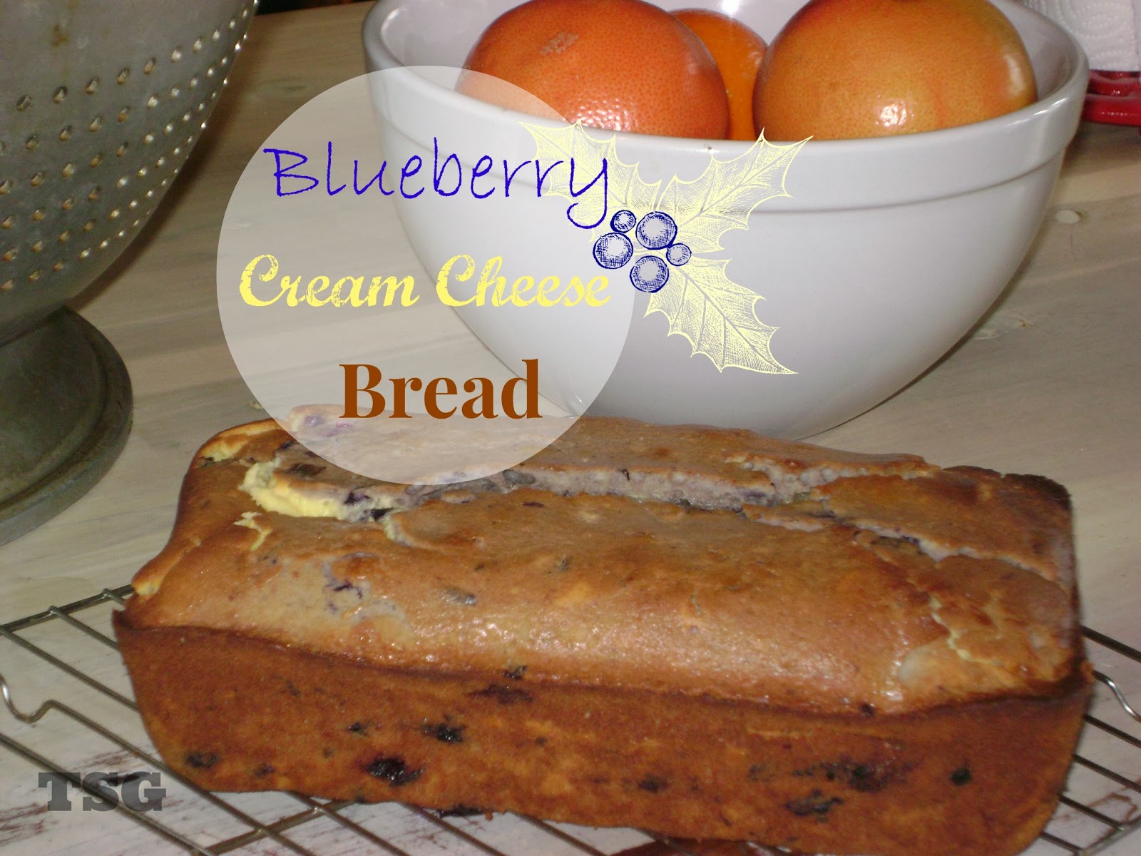 TSG Blueberry Cream Cheese Bread