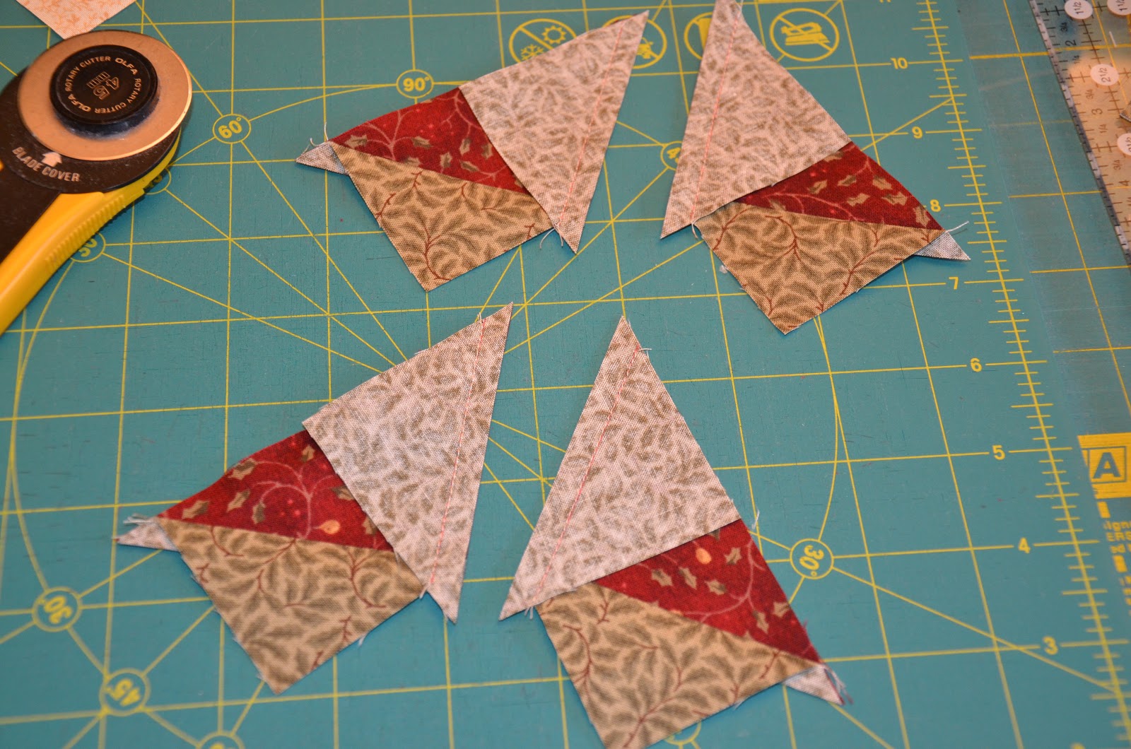 Sew'n Wild Oaks Quilting Blog Double Flying Geese Tutorial