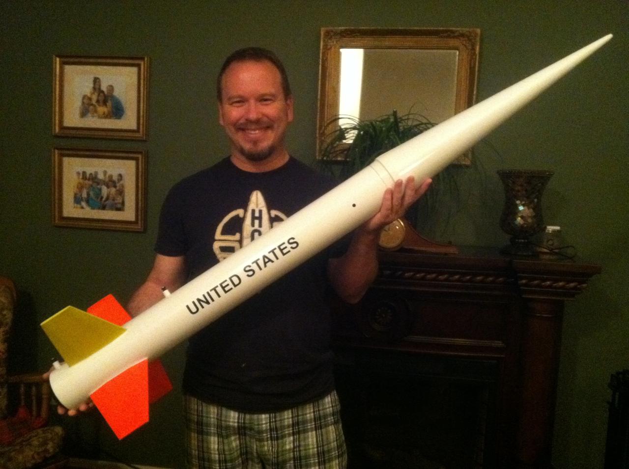 SpaceModeling Performance Rocketry 4inch Nike Smoke (Part 5
