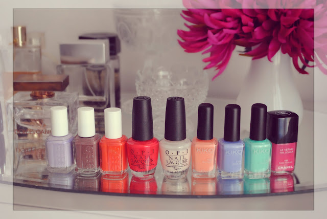 summer nailpolish, vernizes, essie, opi, kiko, chanel, daniela pires