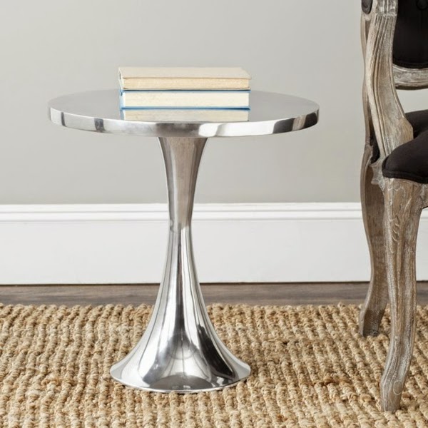 22 elegant luxury silver coffee table and side table designs