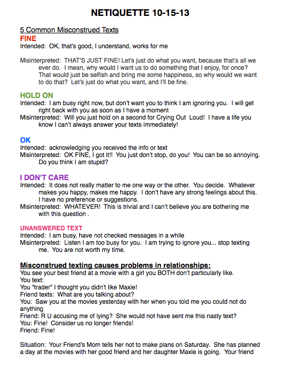 cadette netiquette badge requirements pdf