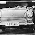 Heinz Meixner defects from East Germany by driving through Checkpoint Charlie after removing his windshield 5 May, 1963
