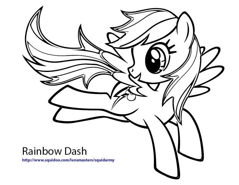 Kids Page: My Little Pony Friendship Is Magic - Coloring Pages