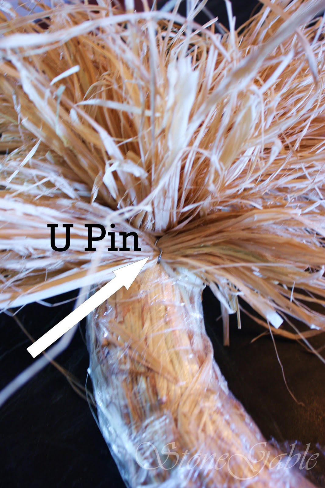 RAFFIA WREATH TUTORIAL StoneGable