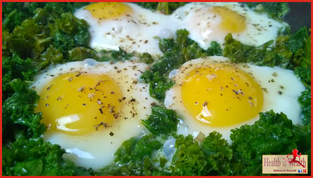 Strong and Beyond Garlic Kale Eggs