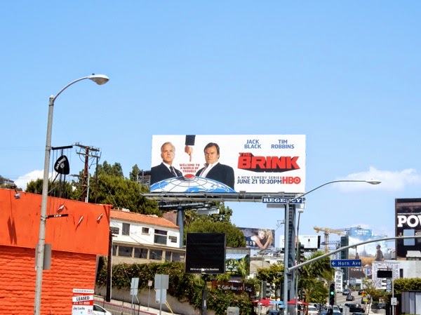 The Brink billboard Sunset Strip The Brink billboard Sunset Strip