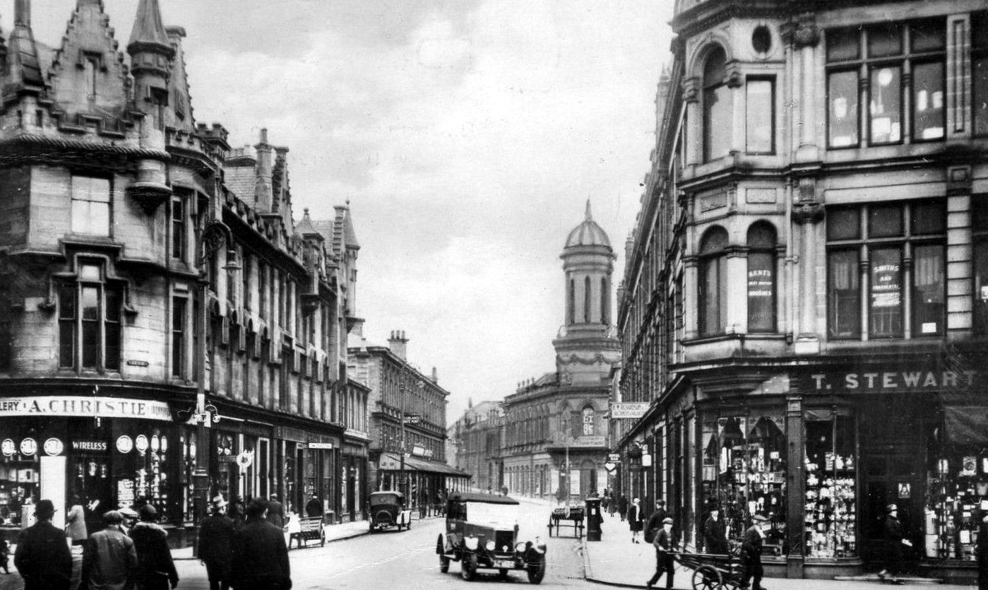 Tour Scotland Photographs Old Photograph Duke Street Kilmarnock Scotland