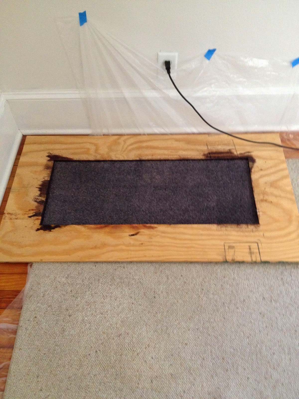 CK and Nate header Secret Project 2 Dyeing a Pattern Into an Old Rug