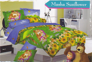 Sprei Love Story Masha Sunflower Sprei Love Story Masha Sunflower