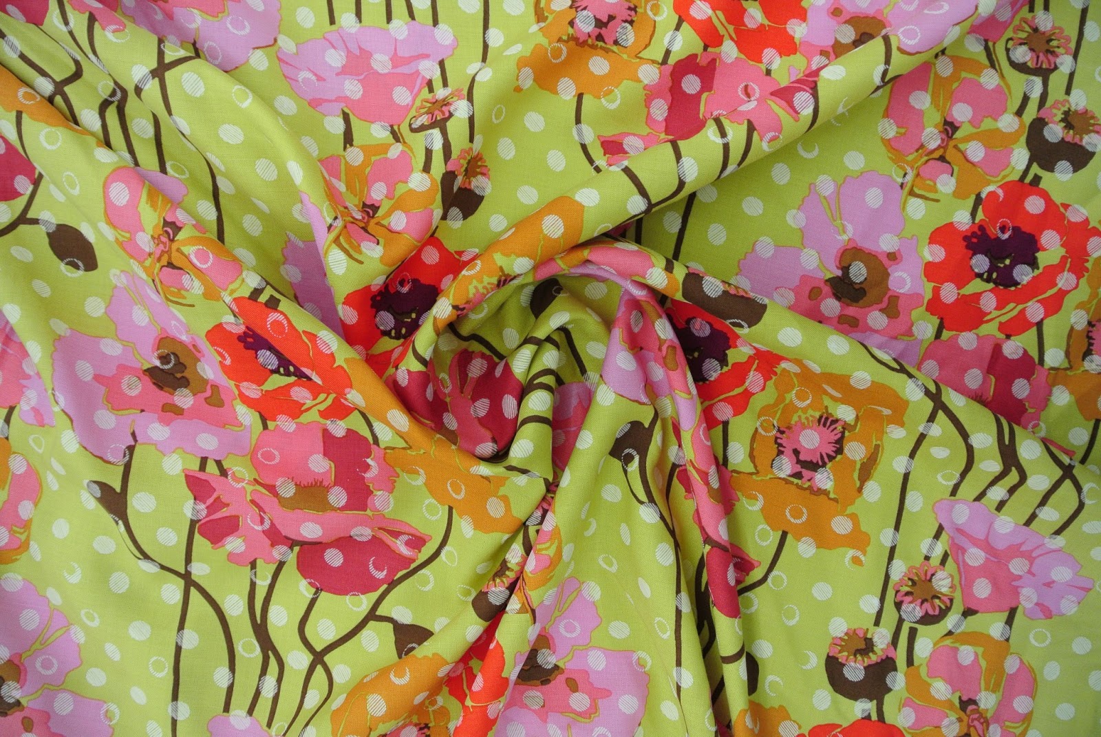 Treadle Yard Goods Rayon Challis Prints