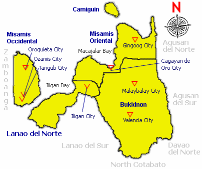 Map of Region 10