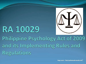RA 10029 Philippine Psychology Act of 2009