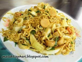 Variasi memasak mie instan Cara memasak mie instan
