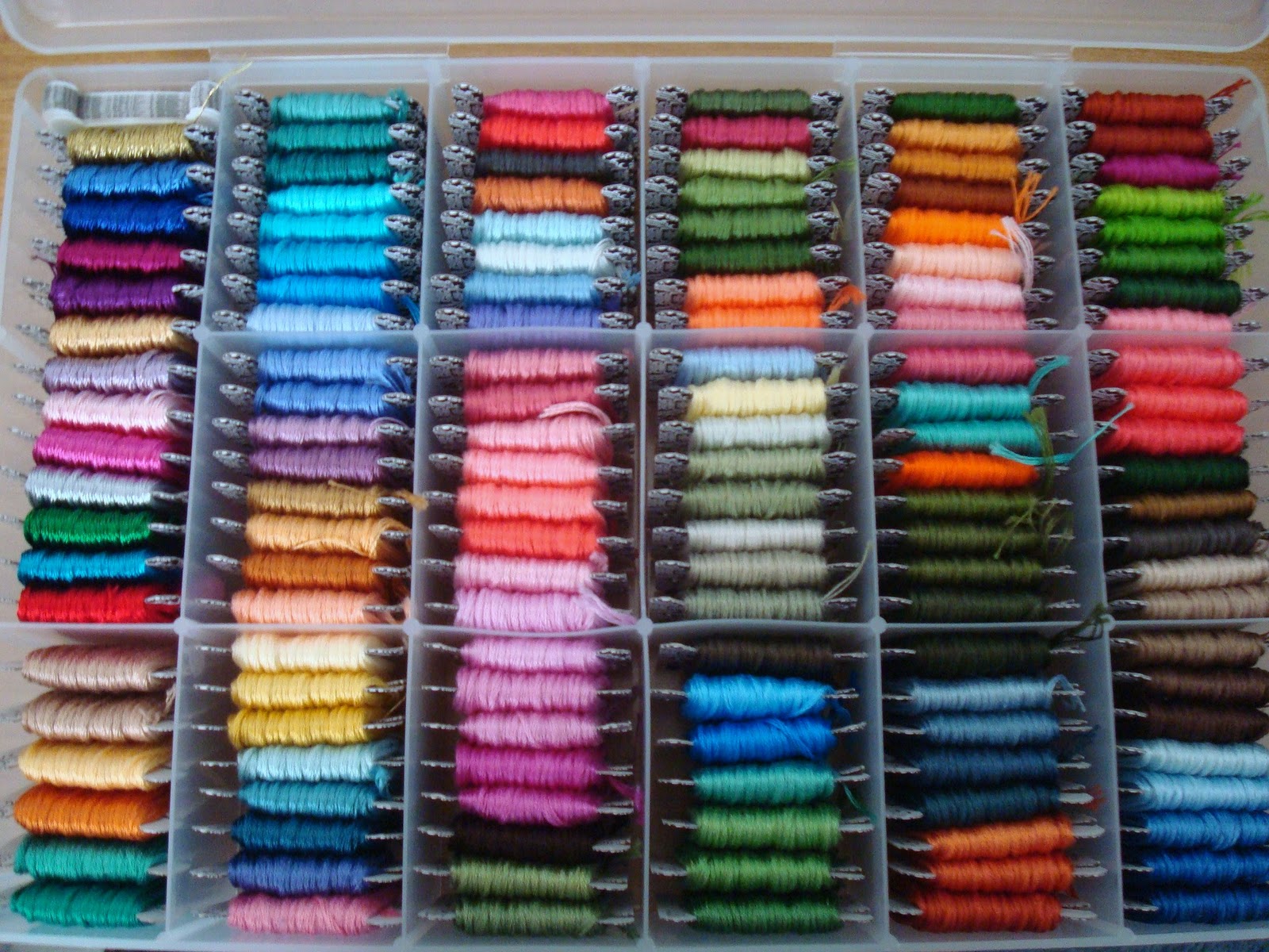 Adrialys Handmade Creations Embroidery Floss Organization