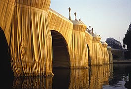 Wrapped up Pont Neuf - Christo and Jeanne-Claude