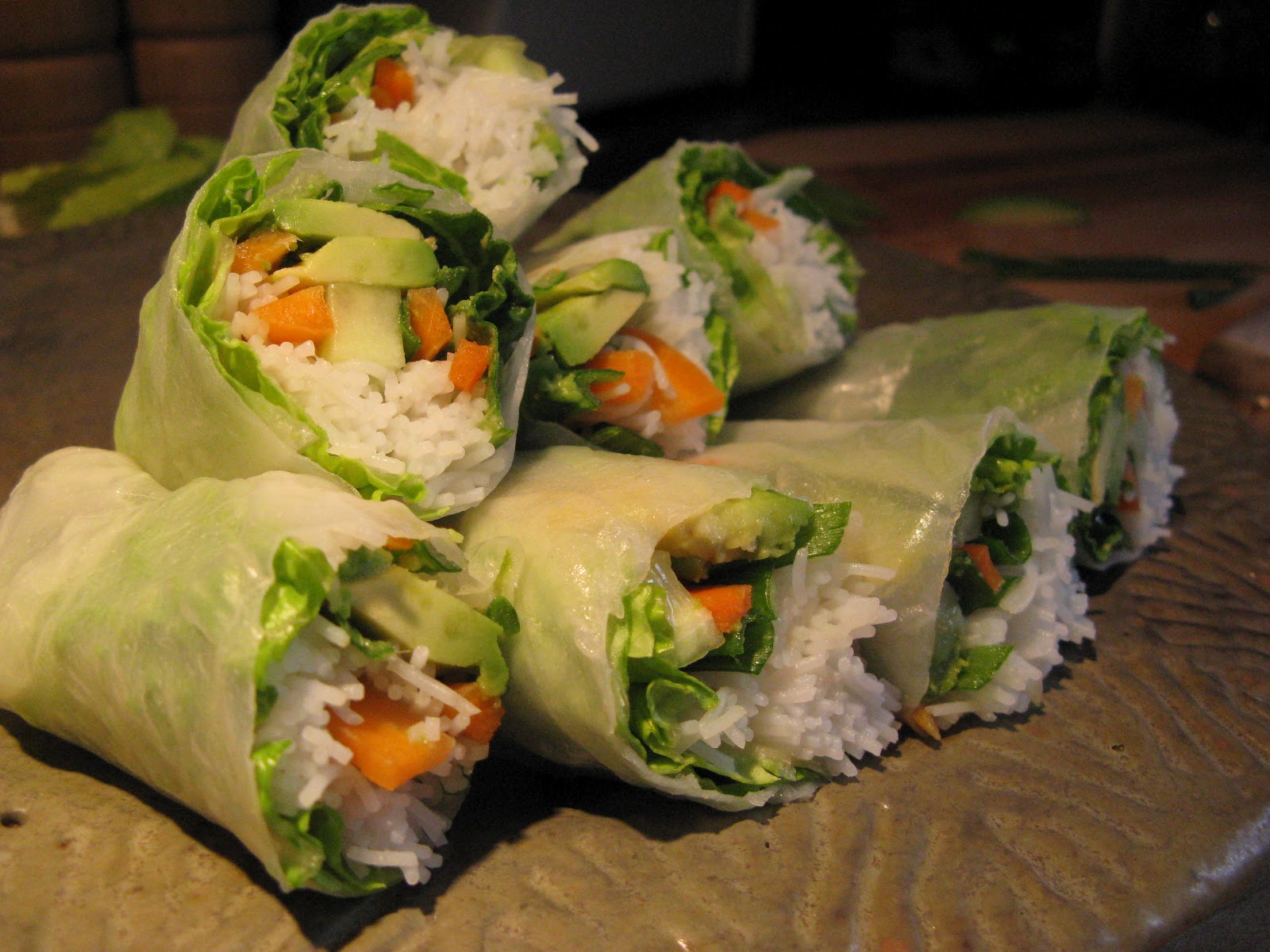 dorian allyn in the kitchen Spring Rolls