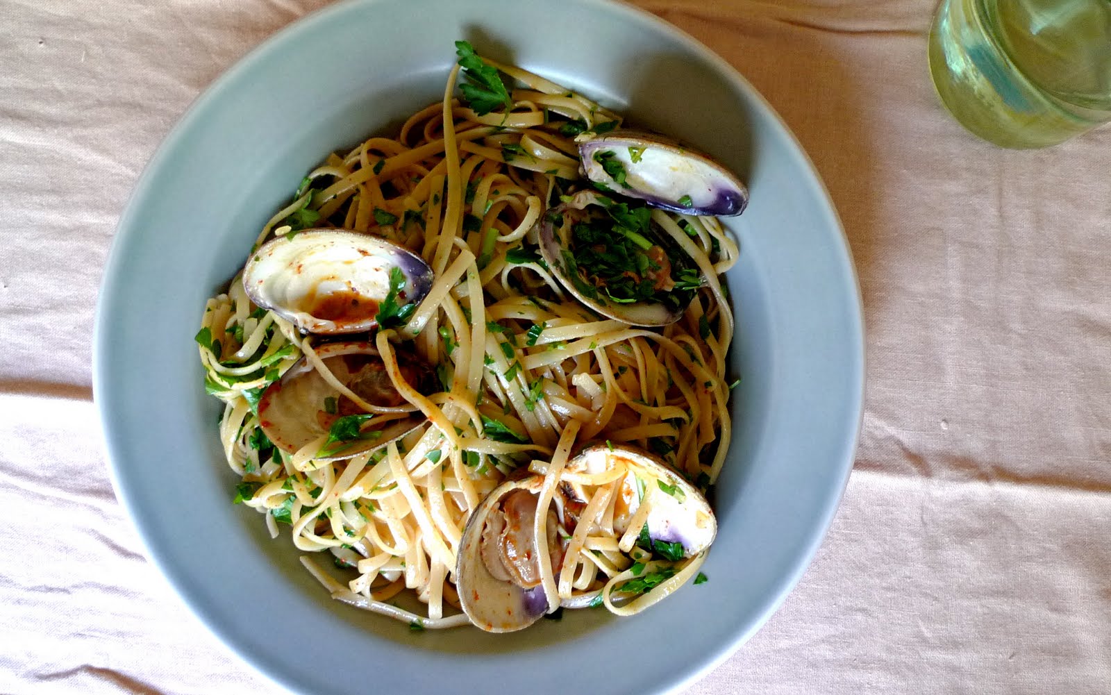 Bon Appétempt Linguine with Clams