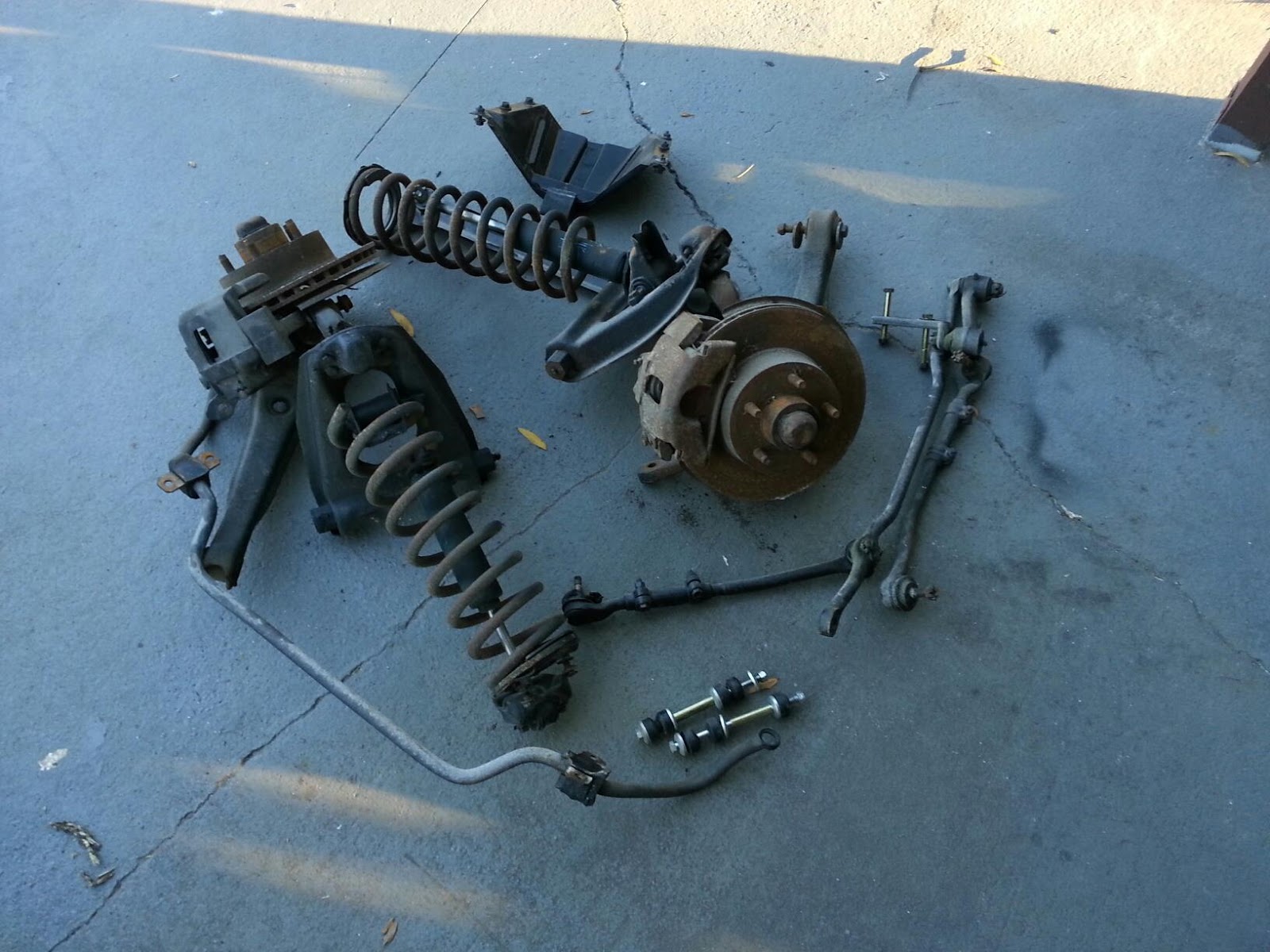 CSC Motors: Our 1968 mustang gets a new front suspension