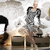  Zebra Sequins Dress By ChicZafari (Couture).  New designs couture.