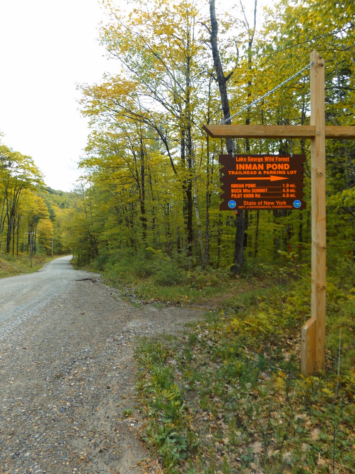 Walking Man 24 7 Pilot Knob Preserve/ Inman Pond(AdirondacksLake