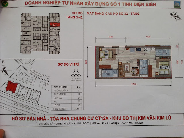 MẶT BẰNG CHUNG CƯ KIM VĂN KIM LŨ CT12 MẶT BẰNG CHUNG CƯ KIM VĂN KIM LŨ CT12