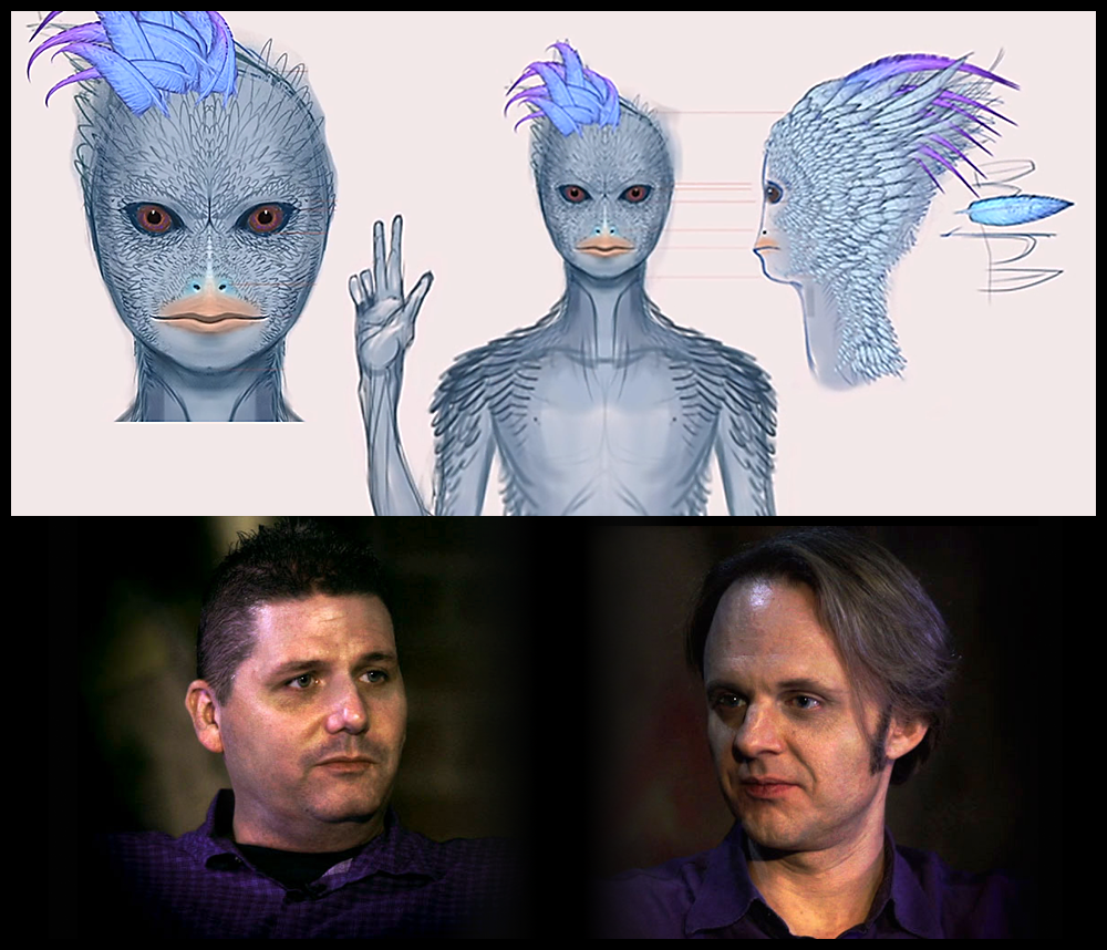 Blue avian nonsense