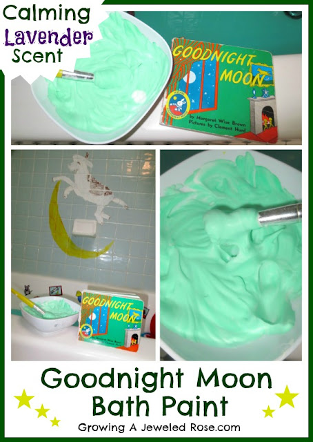 Goodnight Moon Storybook Bath Paint Recipe