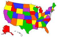 States we have camped in