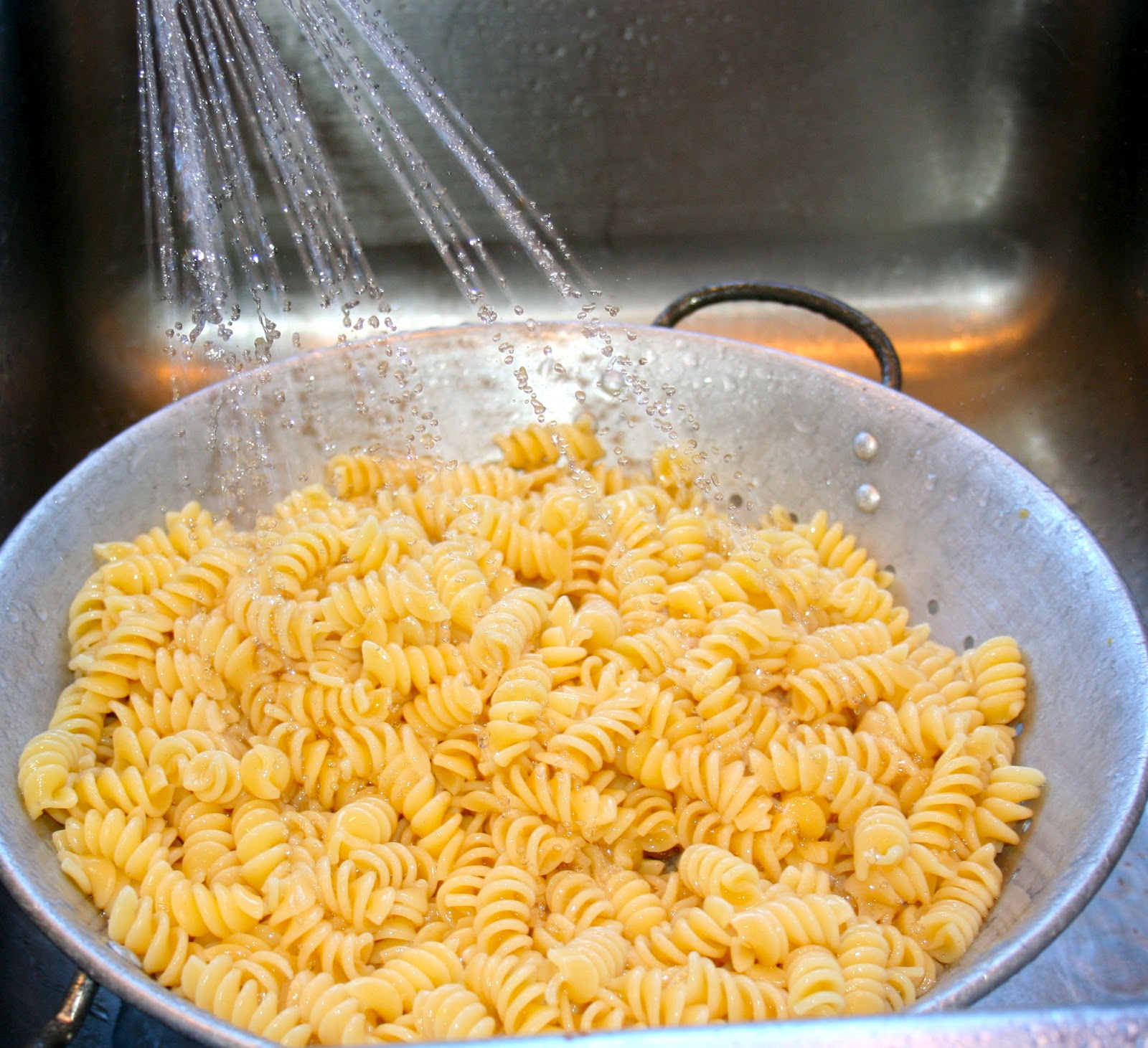 Cooked Spaghetti Noodles