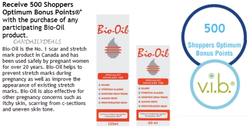 Coupons bio oil