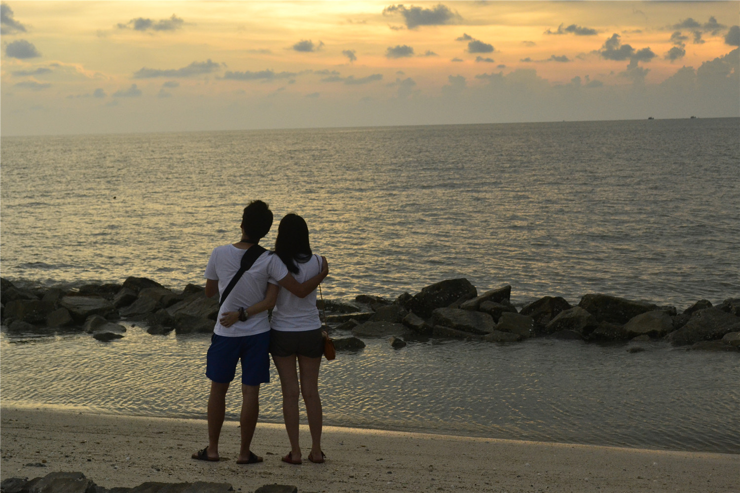 Gorgeous sunset in west coast Malaysia. Gorgeous sunset in west coast Malaysia.