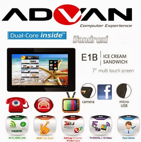 advan vandroid e1b tablet android gsm harga dibawah 1 5 juta advan vandroid e1b tablet android gsm harga dibawah 1 5 juta