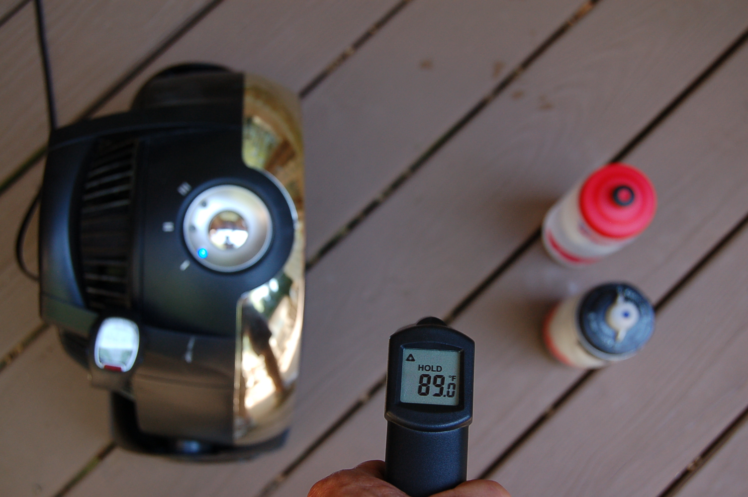 Treadster Water Bottle Test