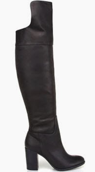 Schutz coleção inverno 2014 bota preta de couro cano alto Schutz coleção inverno 2014 bota preta de couro cano alto
