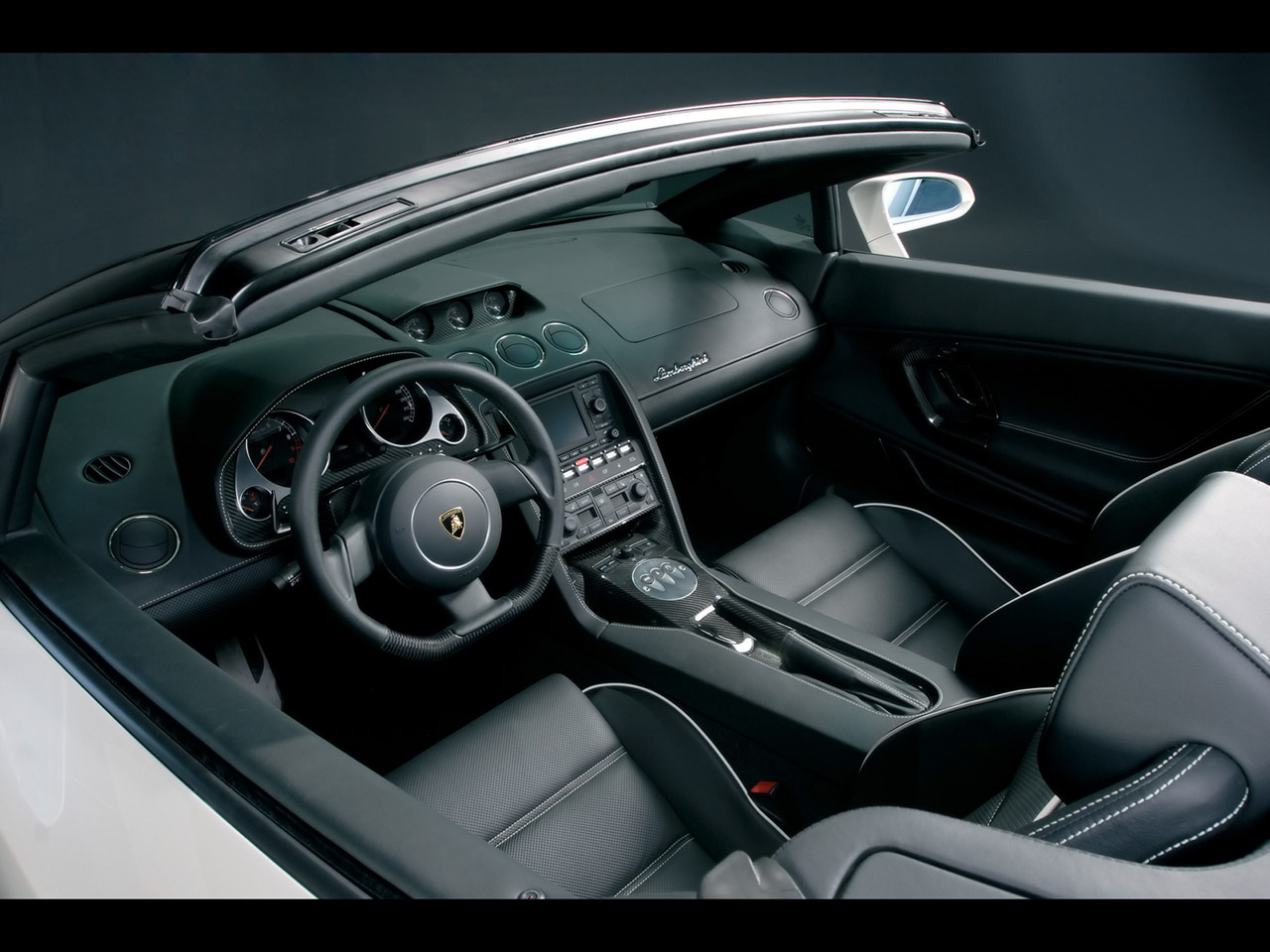 Cool Cars: Lamborghini Gallardo spyder Interior
