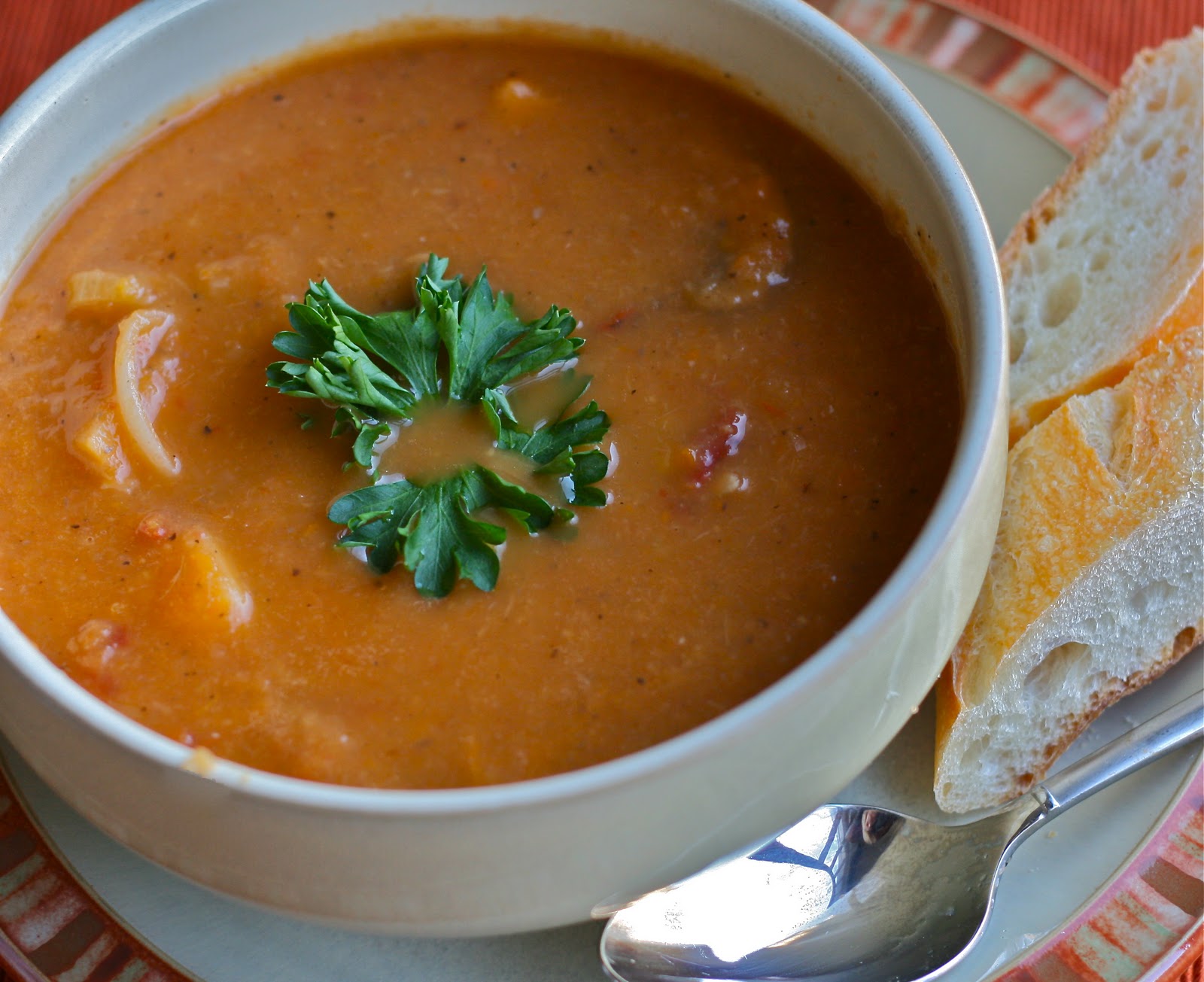 T is for Turnip, Rutabaga & Carrot Soup