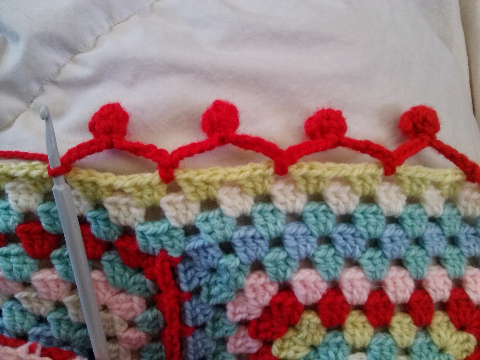 mini pompones crochet