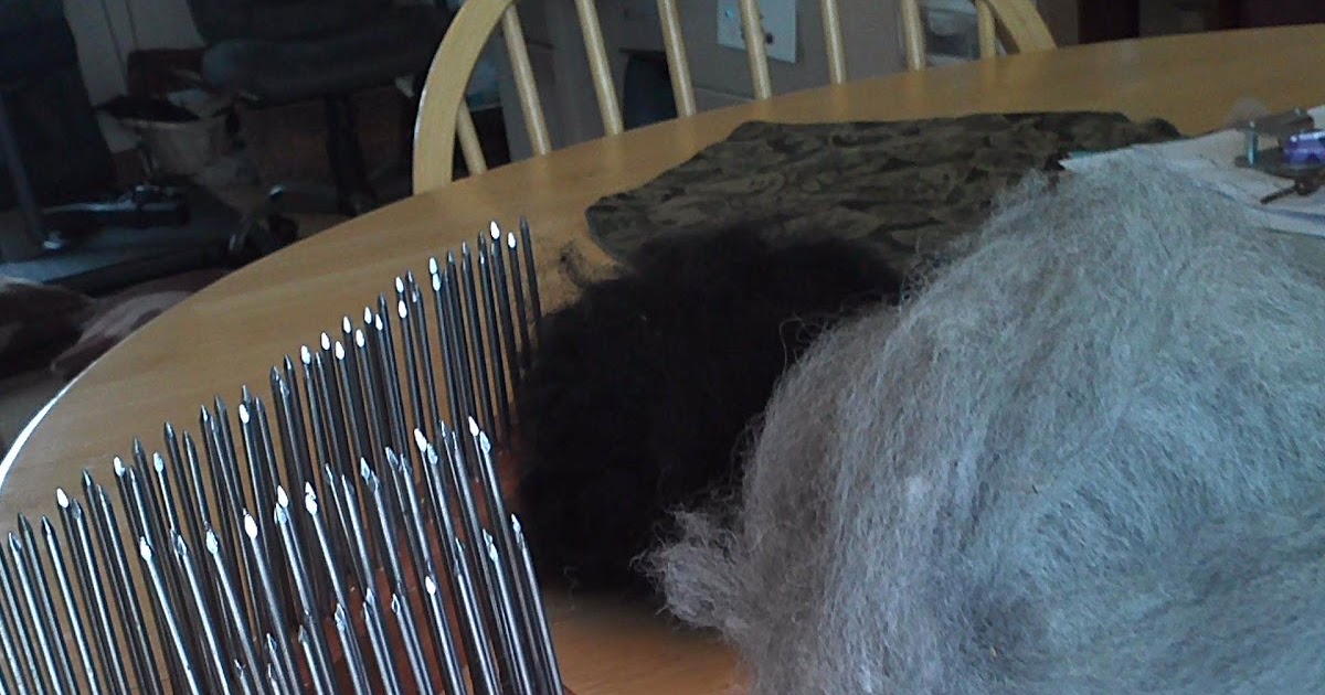 Moonsong Fiberworks How to make a wool comb and hackle set