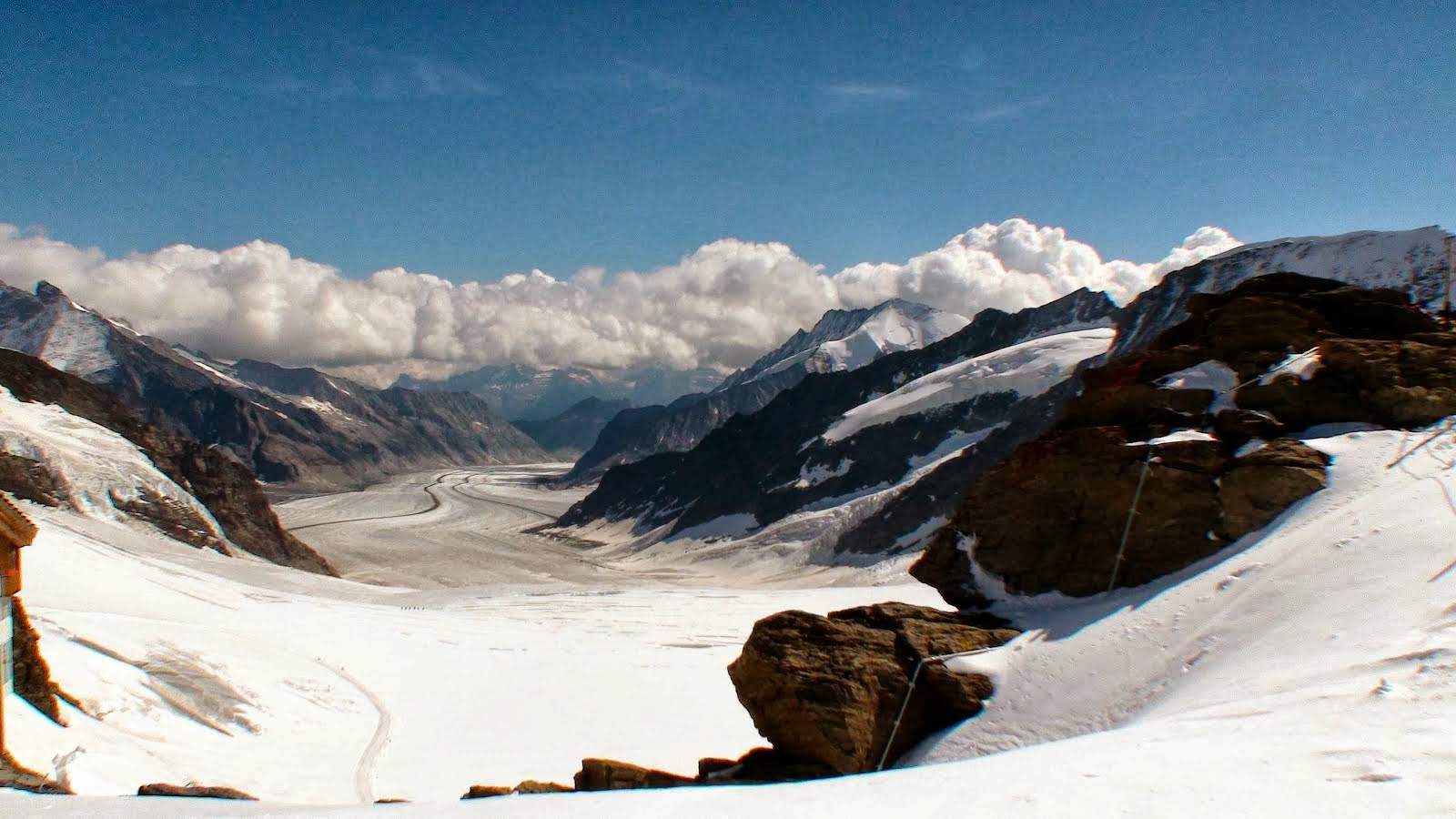 Glacier d'Aletsch au Jungfrau