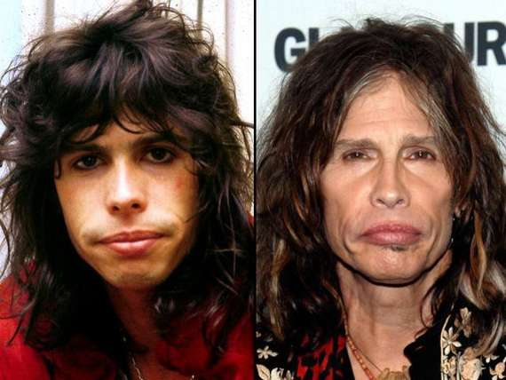 steven tyler then and now. steven tyler young. steven tyler then and now.