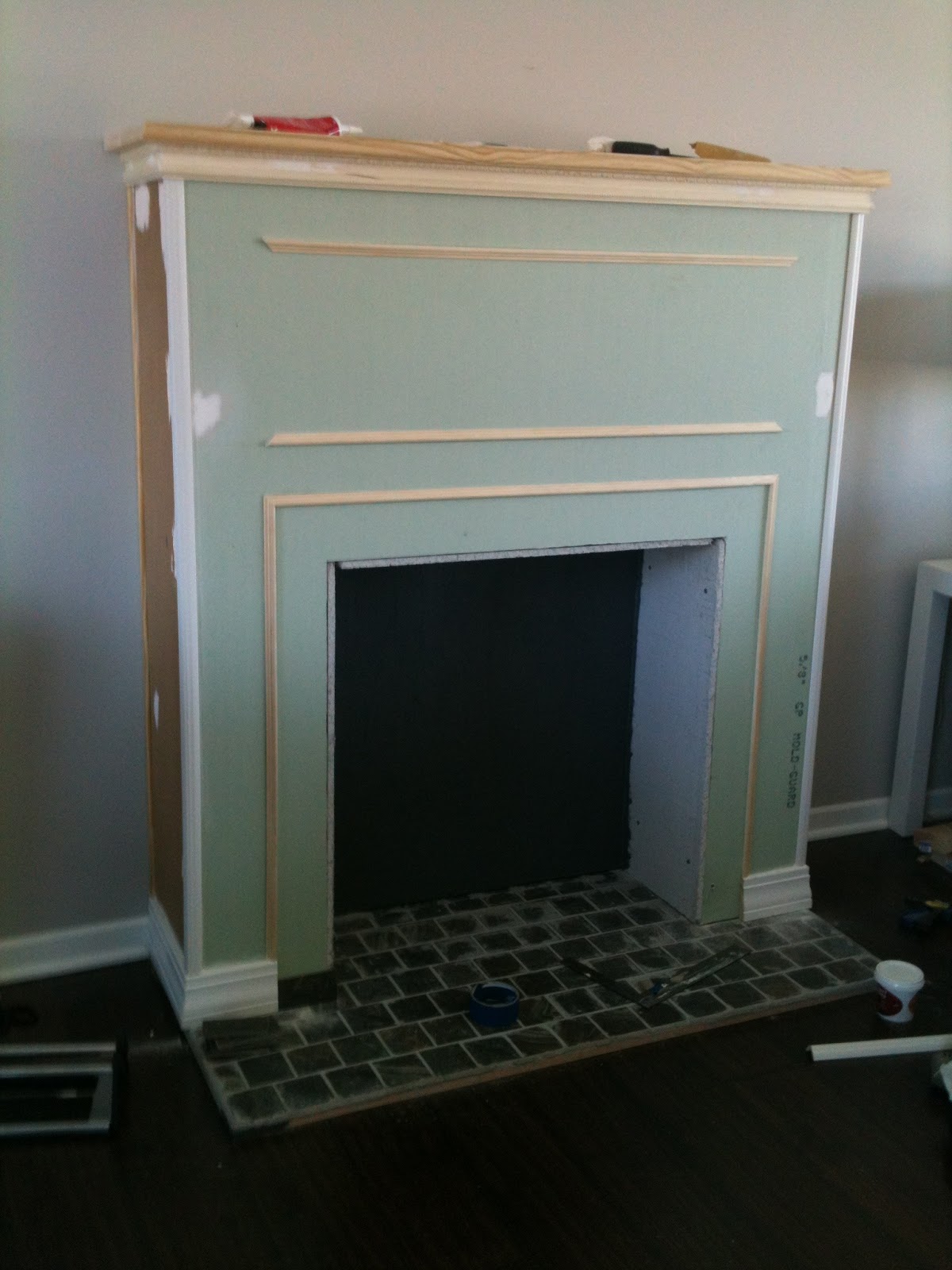 How To Build a Faux Fireplace