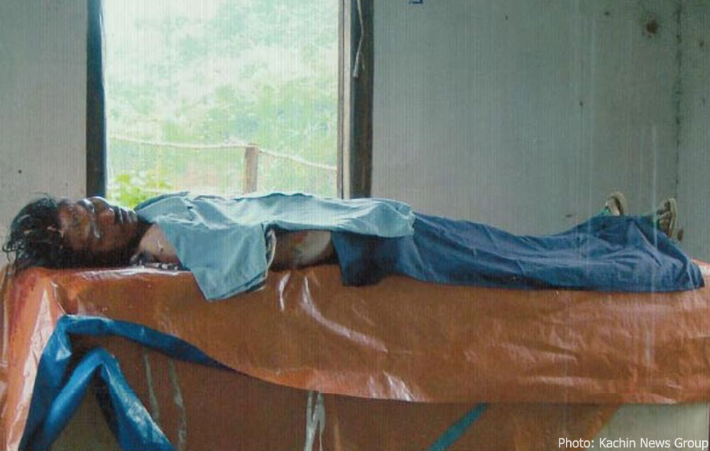 Kachin News Group Burmese troops shell in Hpakant