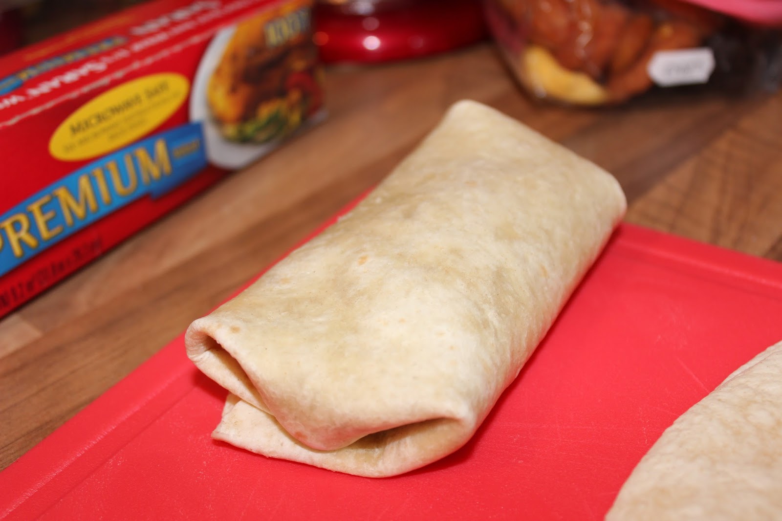 Frozen bean and cheese burritos Peppermint & Pearls